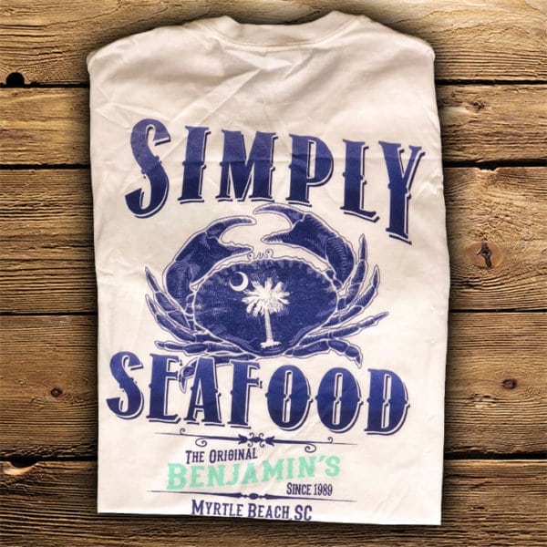 simply seafood crab back Myrtle Beach Souvenirs